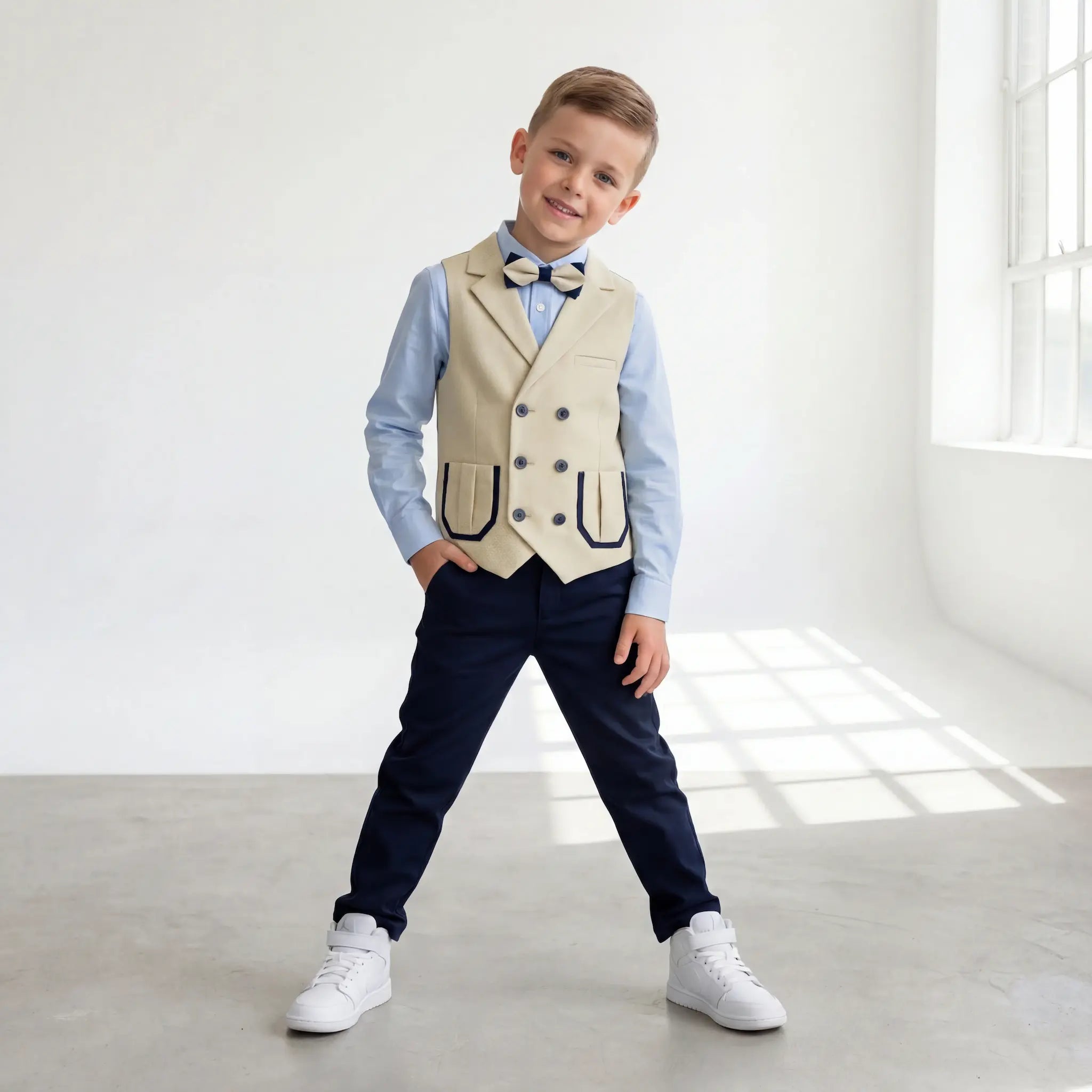 Polished Nico Formal Vest Set