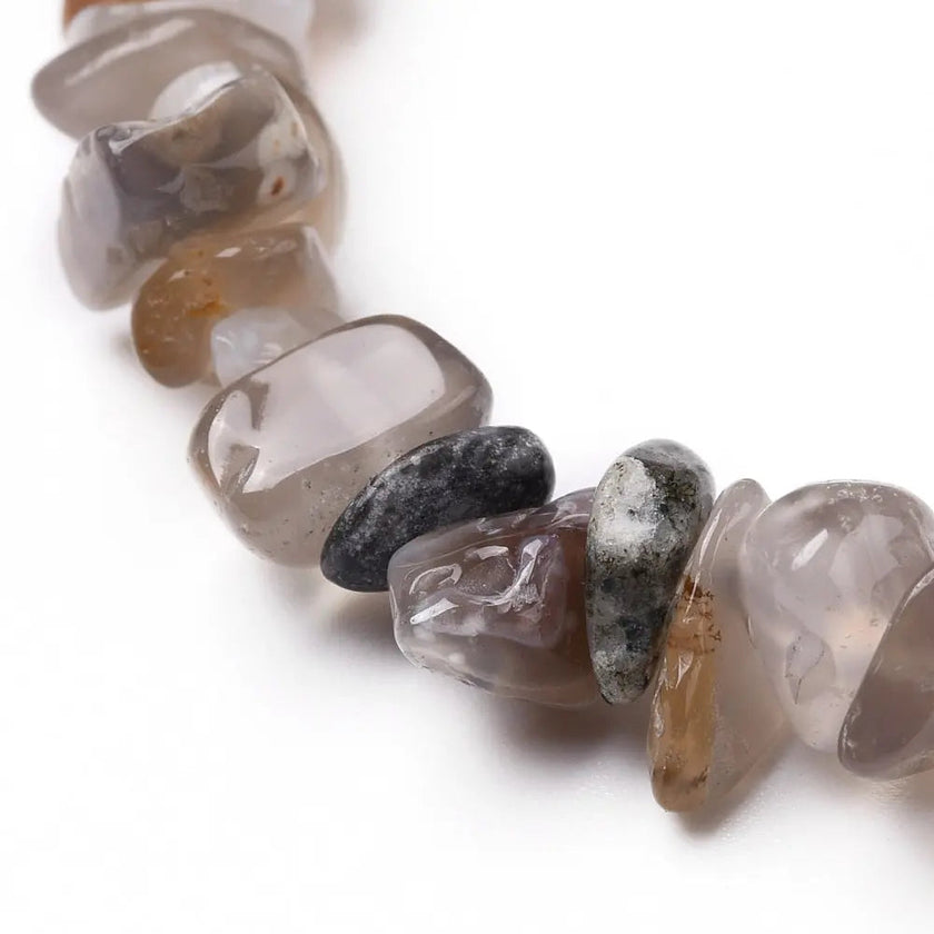 Bracelet -Agate -Chips