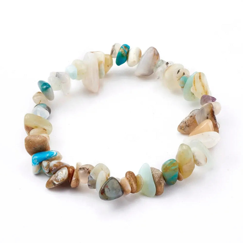 Bracelet -Blue Opal -Chips