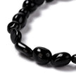Bracelet - Black Tourmaline - Natural Shape Stones