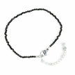 Bracelet - Black Obsidian - Faceted - 2mm