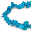 Bracelet -Blue Howlite -Chips