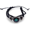 Bracelet -Leather -Celestial Zodiac Sign & Constellation