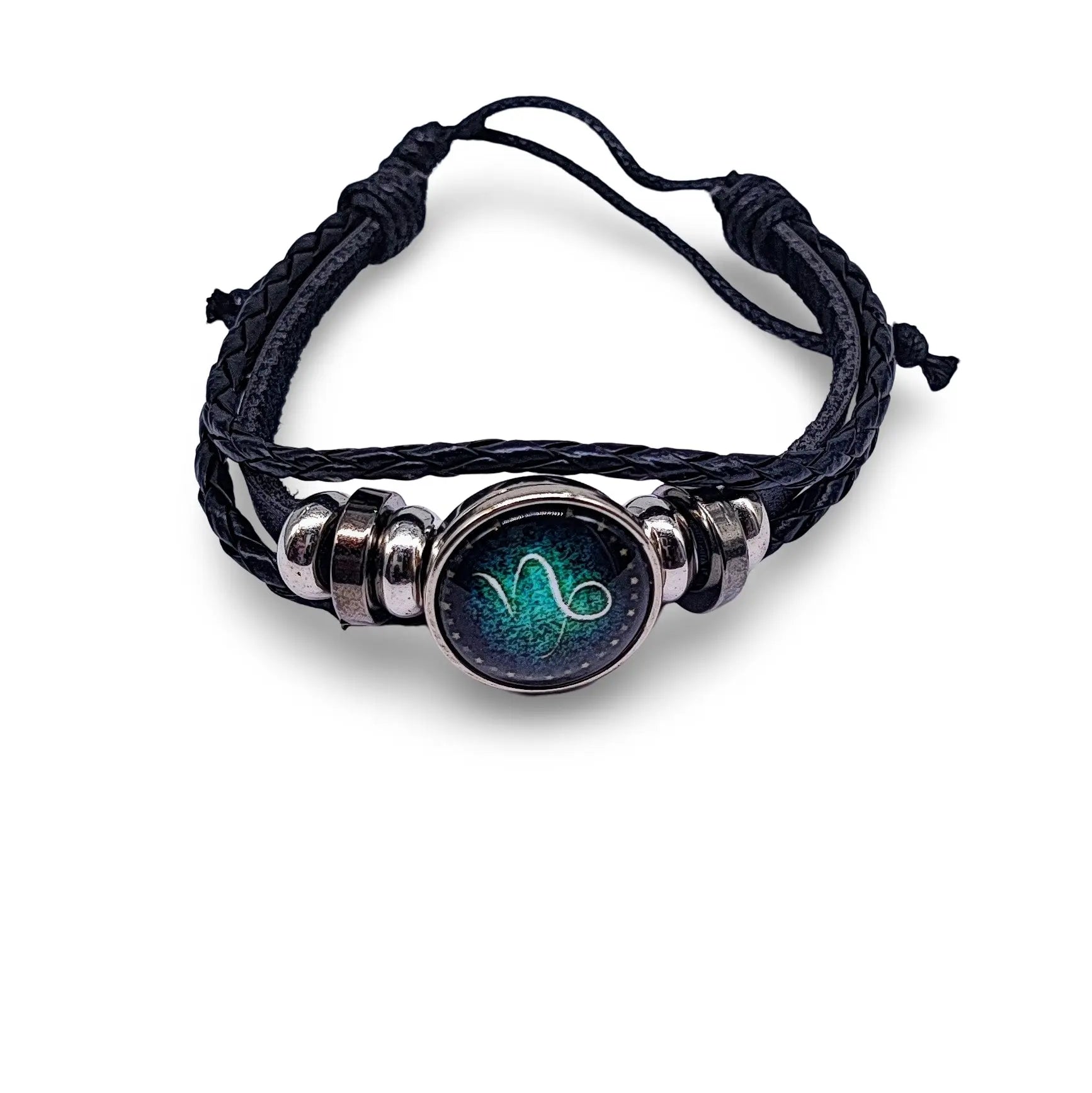 Bracelet -Leather -Celestial Zodiac Sign & Constellation