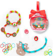 Rainbow Loom - Noël - Kit de boutons pour bracelet à décorations de Noël