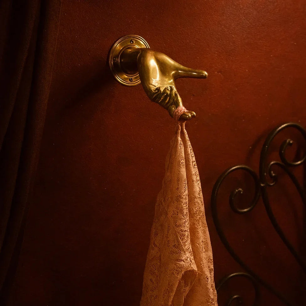 Brass Hand Sculpture