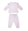 Breathe EZE 2 piece Jogger Set - Jogger Set Lavender Fleck