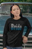 Bride Rhinestone Shirt – Wedding Day Sparkle Bling Tee | Blingdazzel