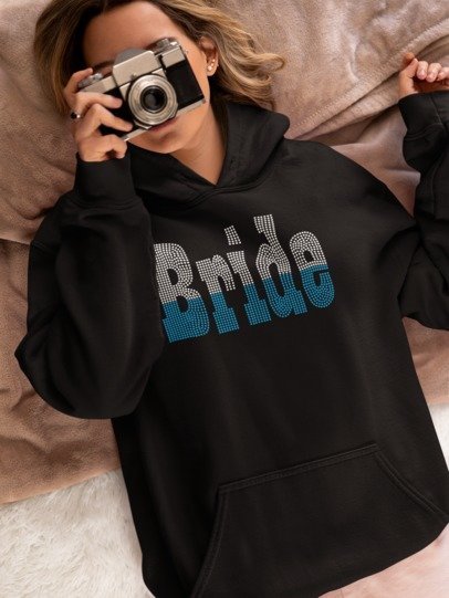 Bride Rhinestone Shirt – Wedding Day Sparkle Bling Tee | Blingdazzel