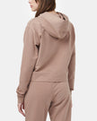 French Terry Cropped Hoodie