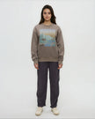 Washed Lakeshore Relaxed Crew