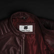Valkyrie Burgundy Leather Jacket
