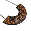 Big Chunky Statement Necklace, Handmade Polymer Clay Jewelry, 17 Colors