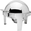 Browne - Rondo Round Chafer, w/Roll Top Cover, 7qt/6.6L, 22.5x20