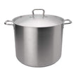 Browne - ELEMENTS Stock Pot, w/Cover, 40qt/38L, 15.7x12.2