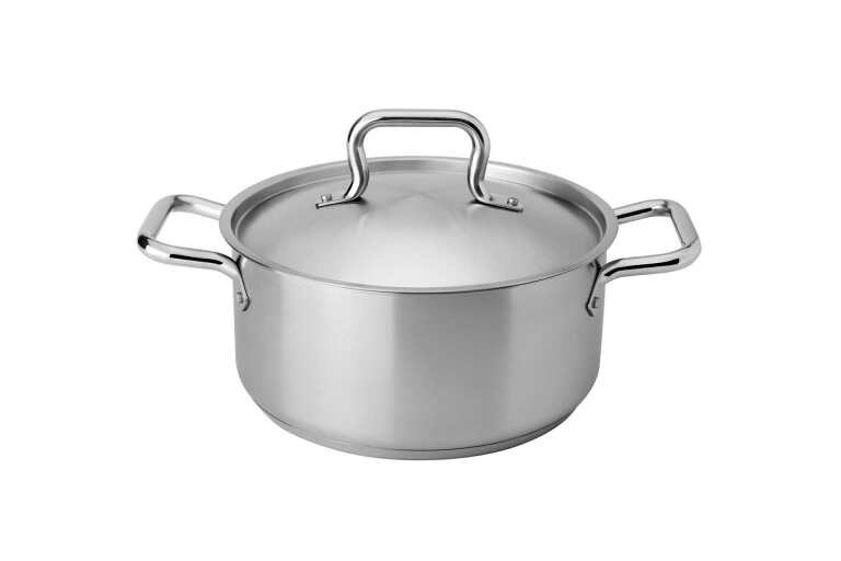 Browne - ELEMENTS Stock Pot, w/Cover, 5qt/5L, 9.4x4.6