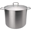 Browne - ELEMENTS Stock Pot, w/Cover, 60qt/56.75L, 17.7x14.4