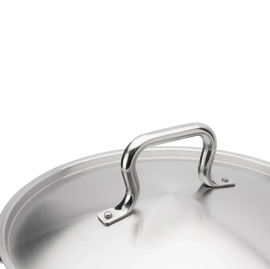 Browne - ELEMENTS Stock Pot, w/Cover, 60qt/56.75L, 17.7x14.4