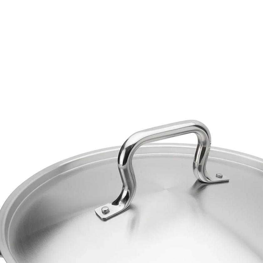 Browne - ELEMENTS Stock Pot, w/Cover, 60qt/56.75L, 17.7x14.4