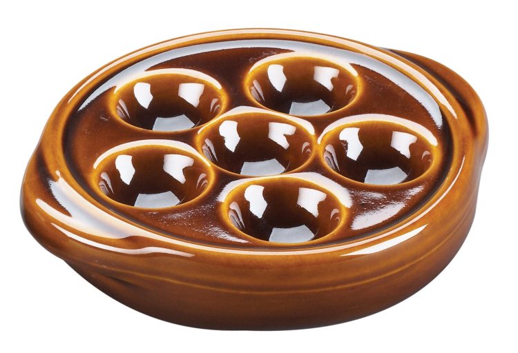 Browne - Escargot Plate, 1.5x5.3