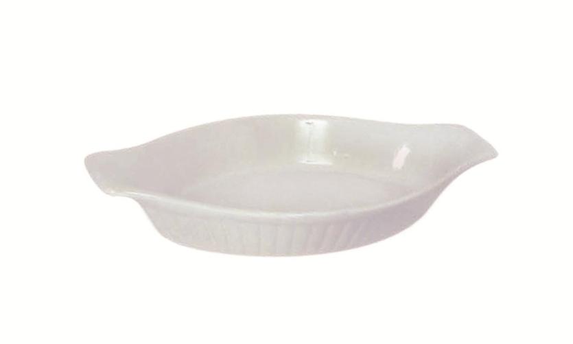Browne - Lasagna Baker, Ribbed with smooth trim, 12oz/355ml, 9.8x5x1.8