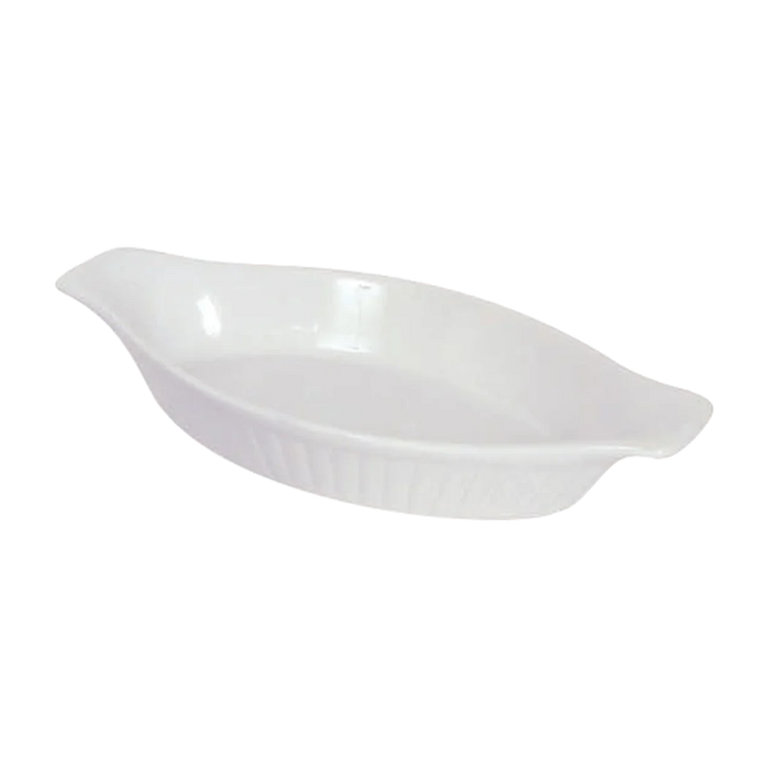 Browne - Lasagna Baker, Ribbed with smooth trim, 16oz/473ml, 11.5x5.8x1.8