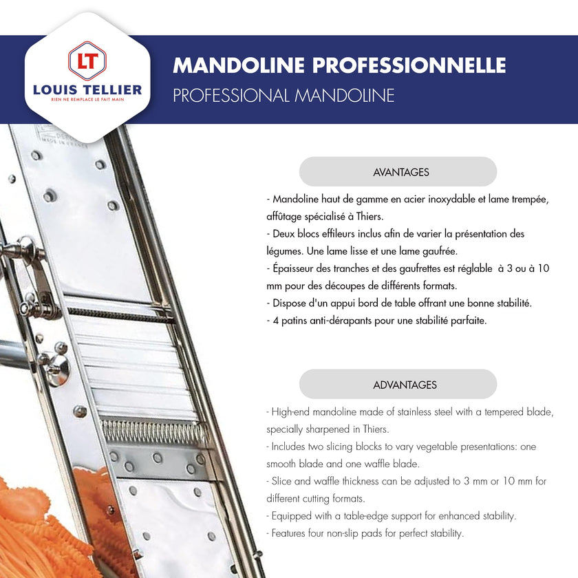 Browne - Mandoline Slicer, 16.5x5.5x3
