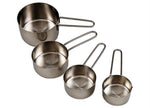 Browne - Measuring Cup Set, 4pcs, w/Loop Handles, SS