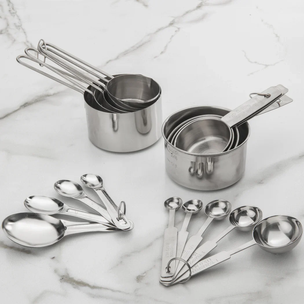 Browne - Measuring Cup Set, 4pcs, w/Loop Handles, SS