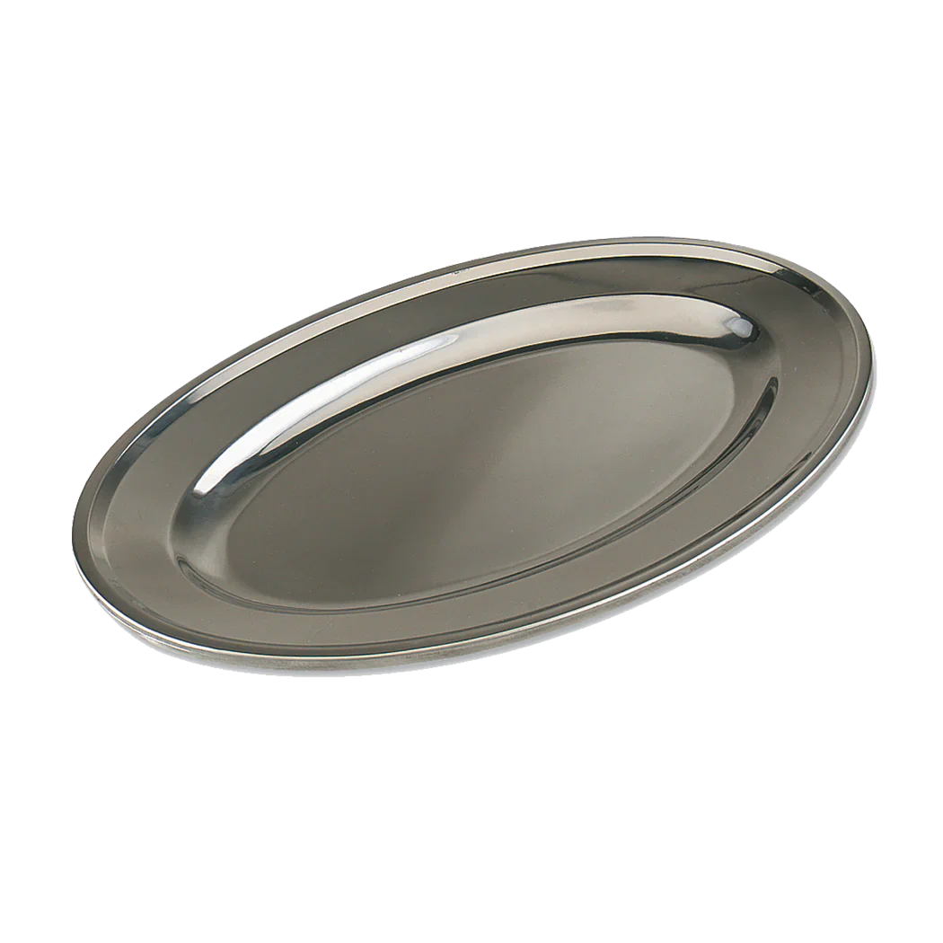 Browne - Plat ovale, 50,2 x 34,5 cm, acier inoxydable 18/0