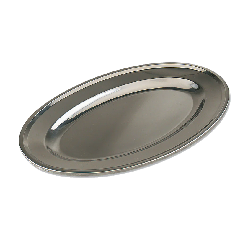 Browne - Plat ovale, 50,2 x 34,5 cm, acier inoxydable 18/0