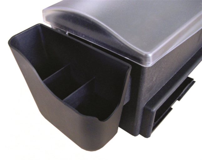 Browne - Side Accessories Compartment, Detachable, 2pc-Set, 6x2.33x5.5
