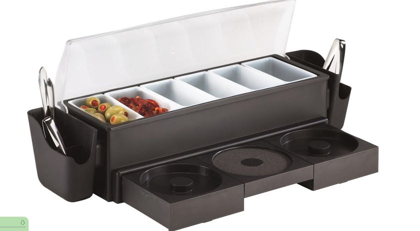 Browne - Side Accessories Compartment, Detachable, 2pc-Set, 6x2.33x5.5