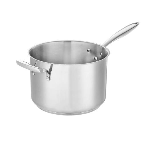 Browne - THERMALLOY Deep Sauce Pan, w/helper handle, 7.6qt/7.19L, 9.5x6.3