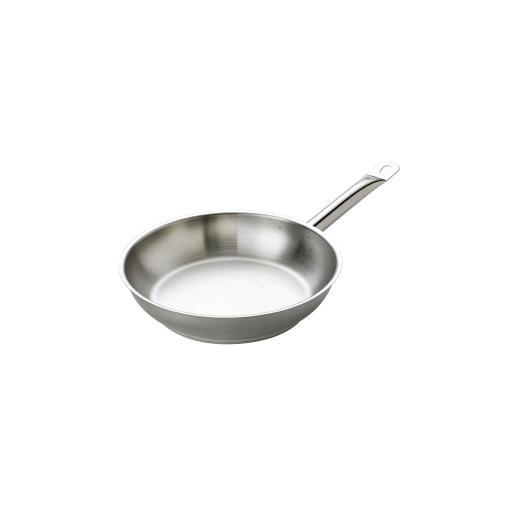 Browne - Poêle THERMALLOY, finition naturelle, 20,3 x 3,8 cm (8 x 1,5 pouces), acier inoxydable