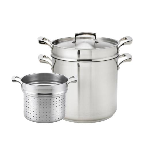 Browne - THERMALLOY Pasta Cooker, 3pcs Set, 12qt/11.35L, SS