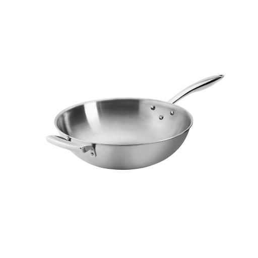Browne - THERMALLOY Tri-ply Wok, 5qt/4.7L, 12x3.6
