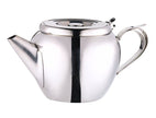 Browne - Teapot with Strainer, Stackable, 20oz/590ml, 18/8 SS