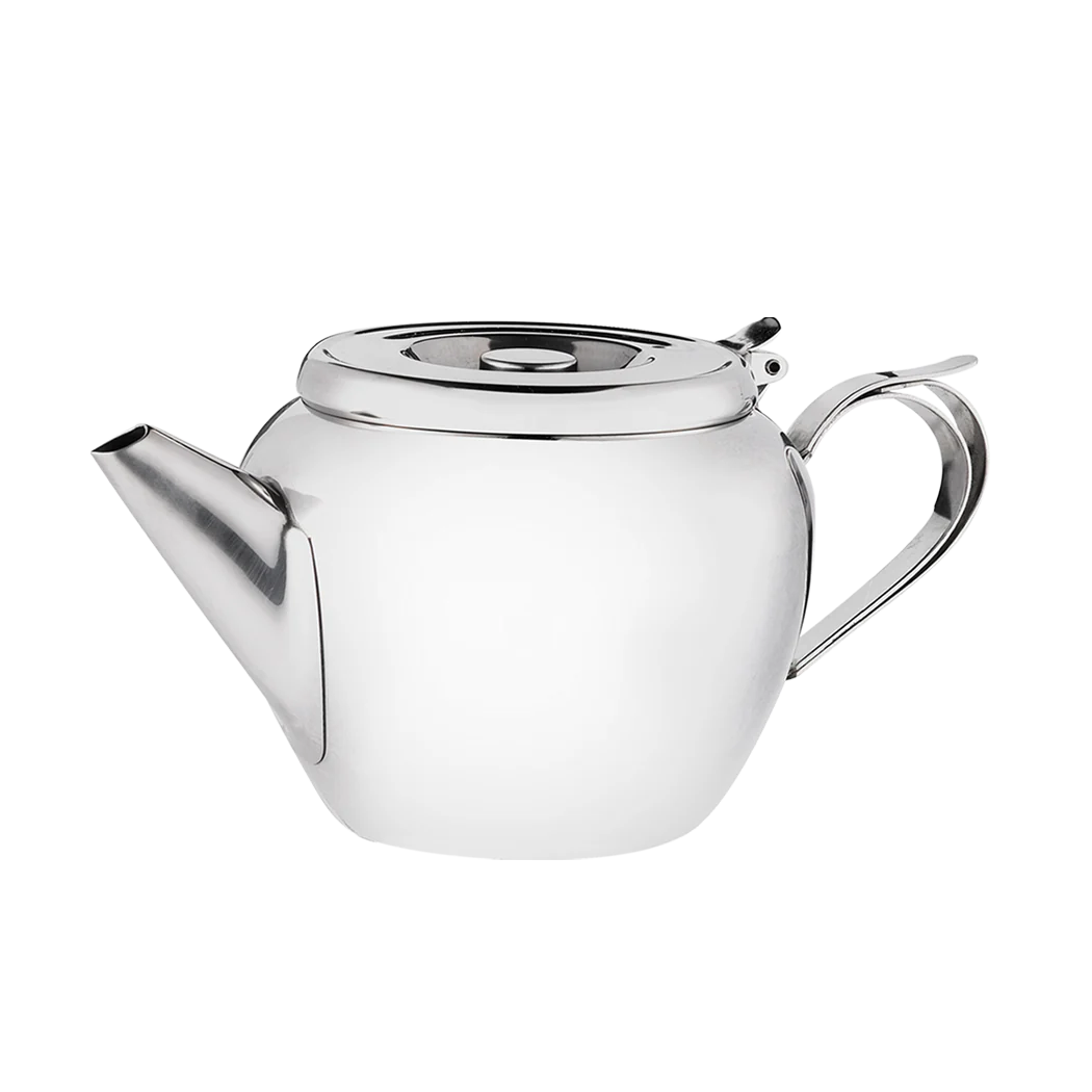 Browne - Teapot with Strainer, Stackable, 20oz/590ml, 18/8 SS