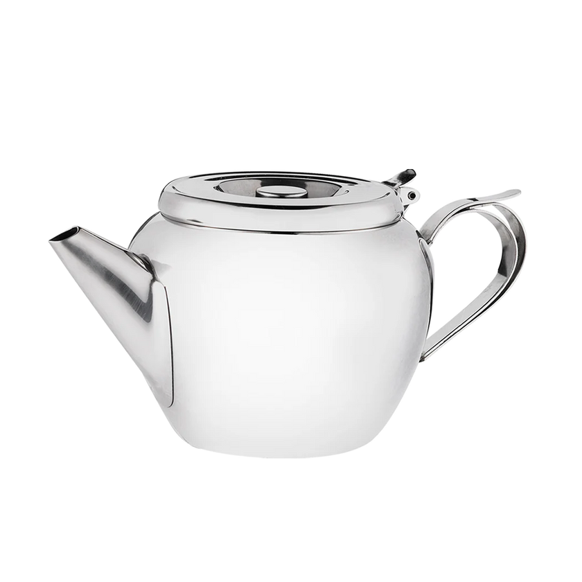 Browne - Teapot with Strainer, Stackable, 20oz/590ml, 18/8 SS