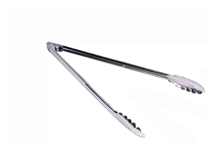 Browne - Pinces à usage multiple, bords festonnés, 31,0 cm (12 pouces), acier inoxydable, finition miroir, 1,0 mm