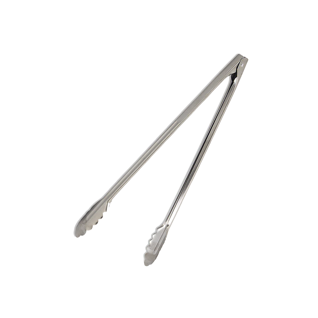 Browne - Utility Tongs, Scalloped Edges, 7