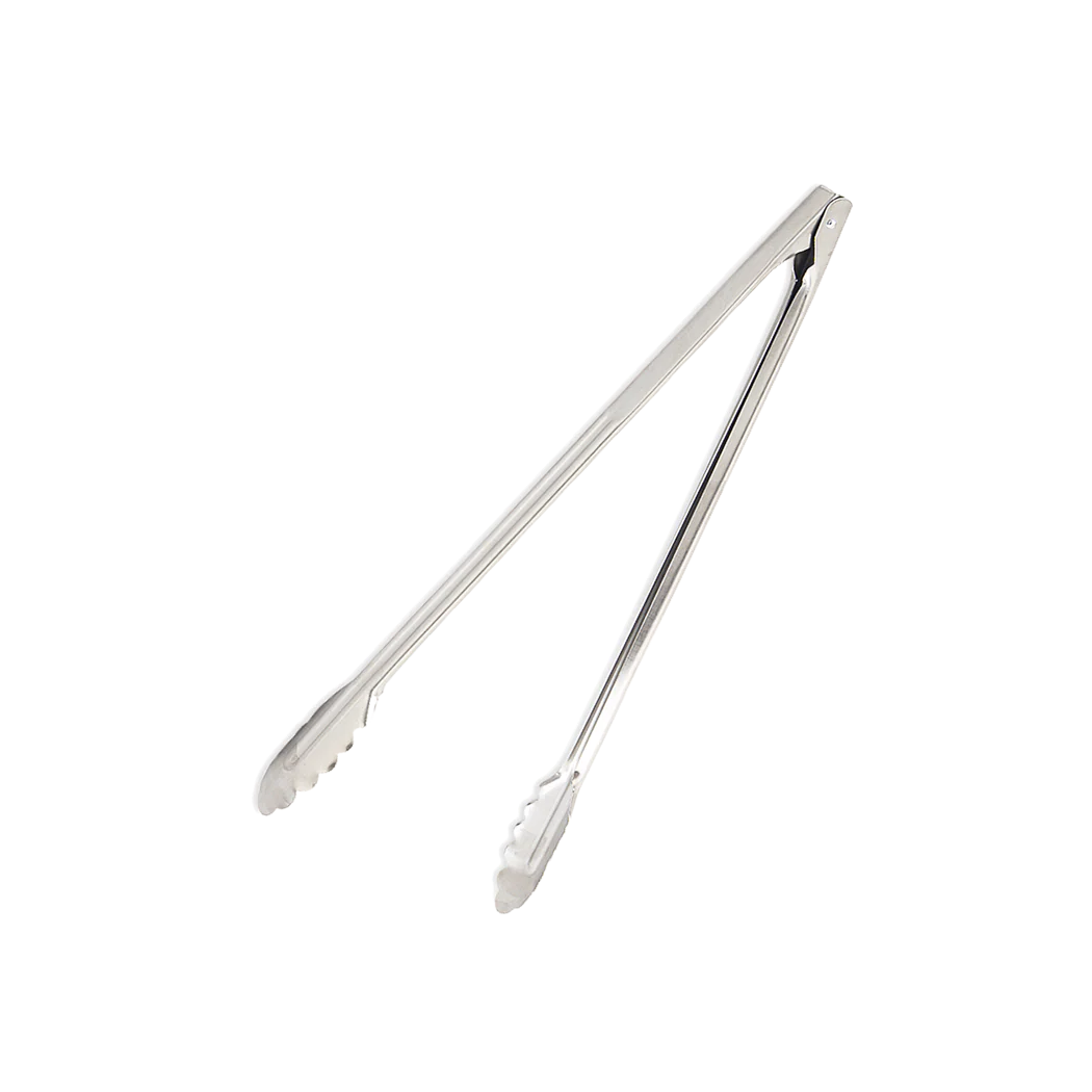 Browne - Utility Tongs, Scalloped Edges, 9.5