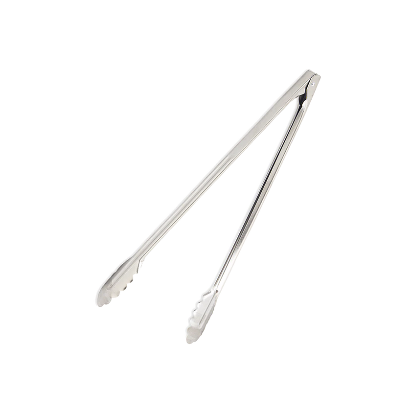 Browne - Utility Tongs, Scalloped Edges, 9.5