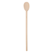 Brown - Cuillères en bois, 35,6 cm (14 pouces), bois de hêtre des Alpes, finition cirée