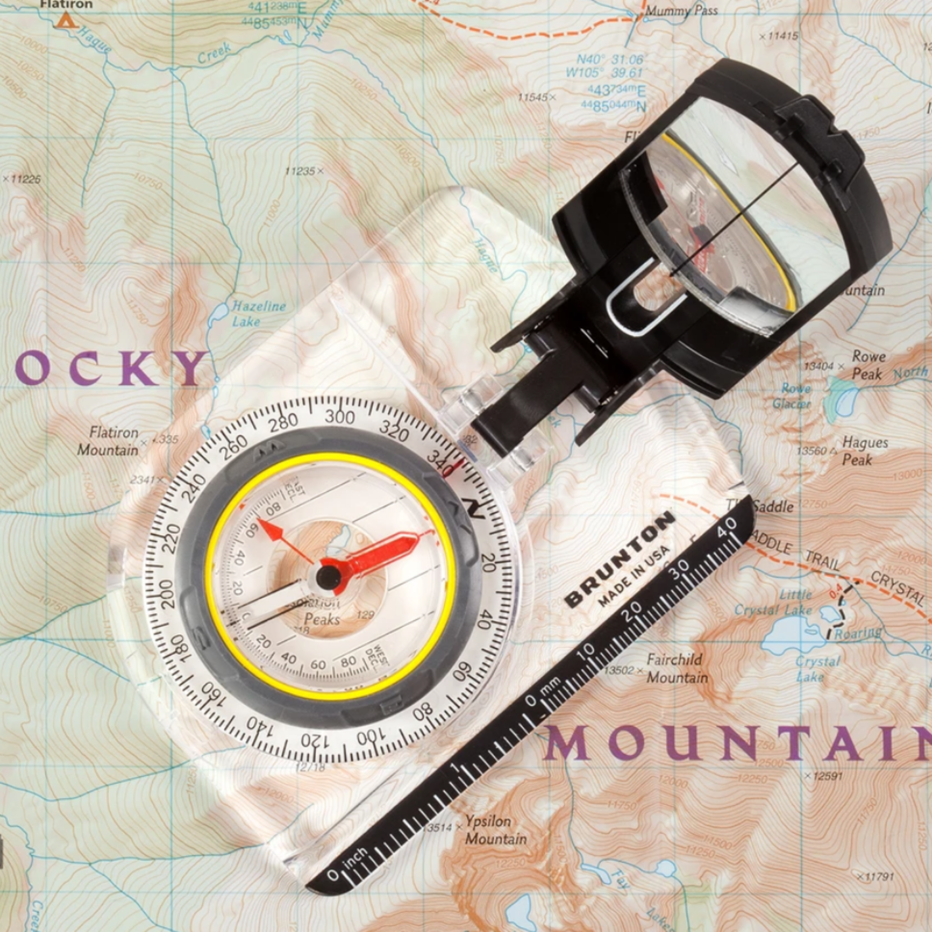 Brunton TruArc 7 Mirrored Sighting Compass