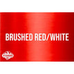 Hydbond Brushed Red/White Acrylic Panel