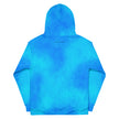 Brushed fleece Blue Premium Hoodie Whale print