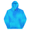 Brushed fleece Blue Premium Hoodie Whale print