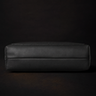 Classic Black Leather Tote Bag